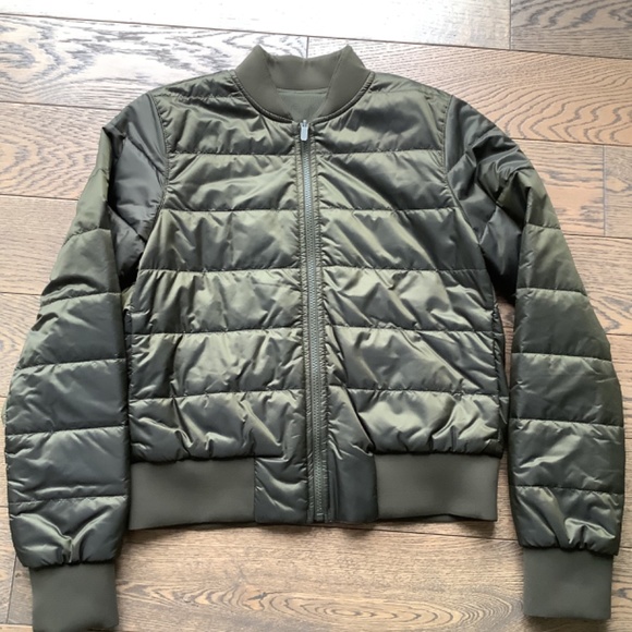 lululemon athletica Olive Bomber Jacket - Picture 6 of 12